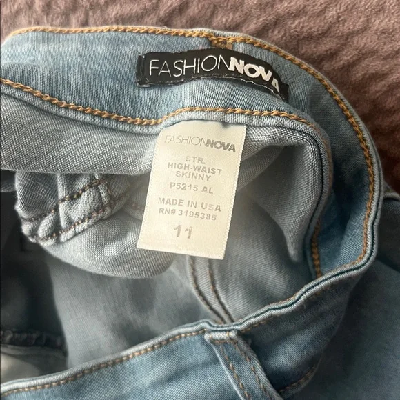 High waist-skinny jeans - Picture 3 of 3